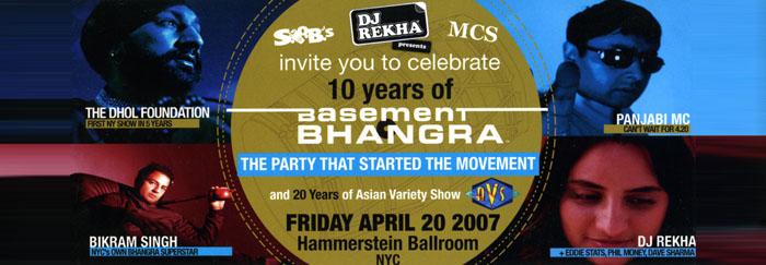 Basement Bhangra 10 Year